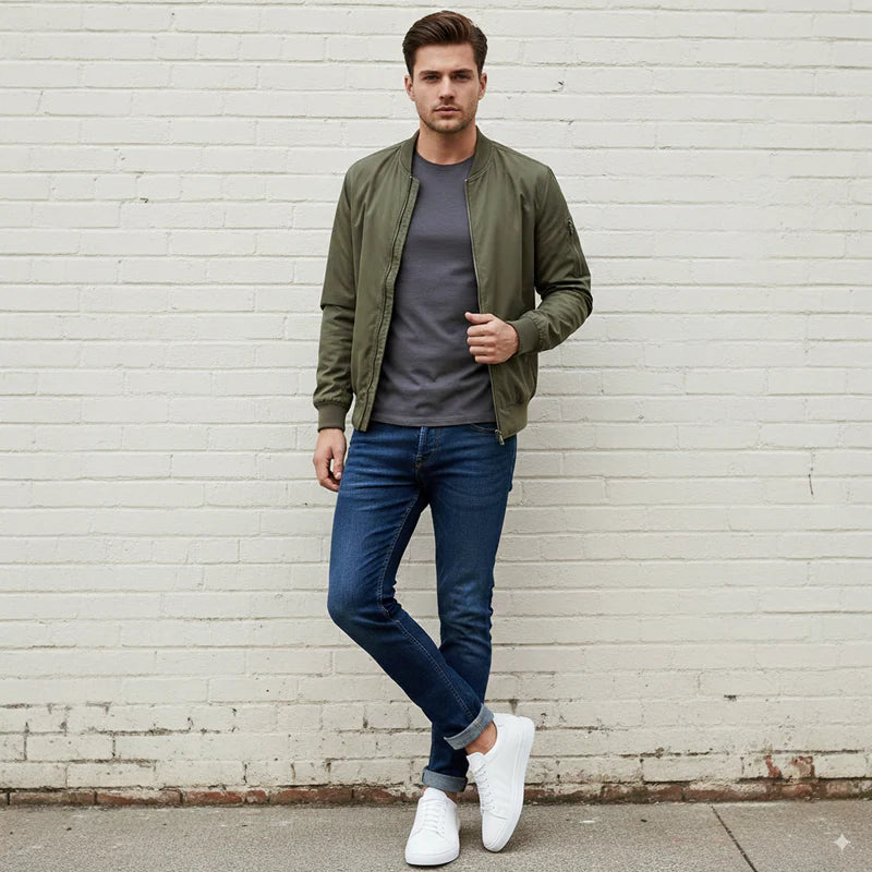 Leather Low-Top Sneakers