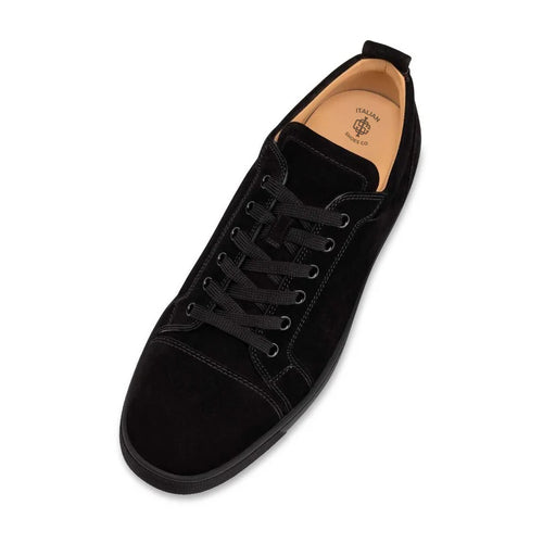 Leather Lace-Up Sneakers For Men